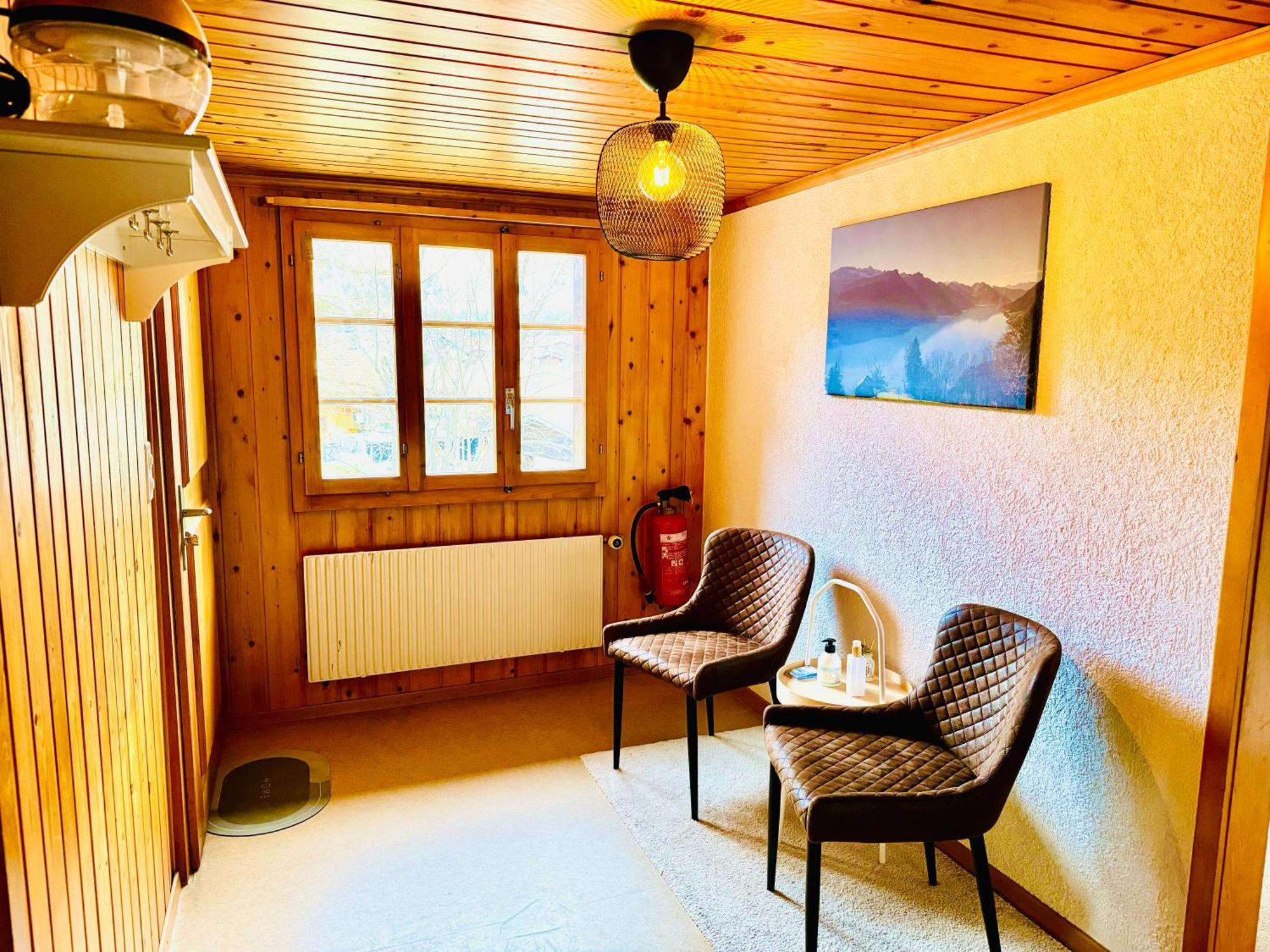 Cozy Apartment In Vintage House In Kandersteg Exterior foto